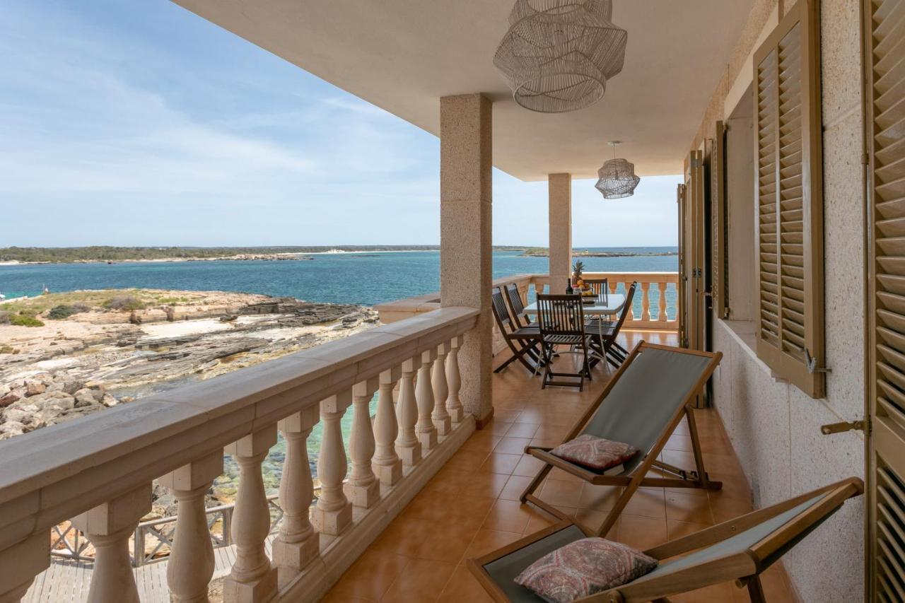 Beachfront Holiday Apartment Lotja 7 - Grupo Berna Colonia de Sant Jordi Eksteriør bilde
